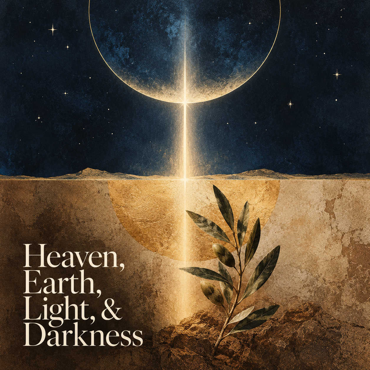 Heaven, Earth, Light, & Darkness teaching series artwork